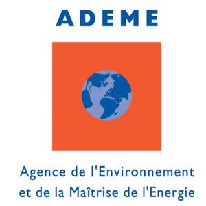Logo de l’ADEME, Agence de la transition écologique, engagée dans la lutte contre le changement climatique et la maîtrise de l’énergie