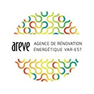 Logo de l'AREVE, l'association pour la rénovation énergétique des bâtiments, promouvant les solutions durables et performantes pour améliorer l'efficacité énergétique